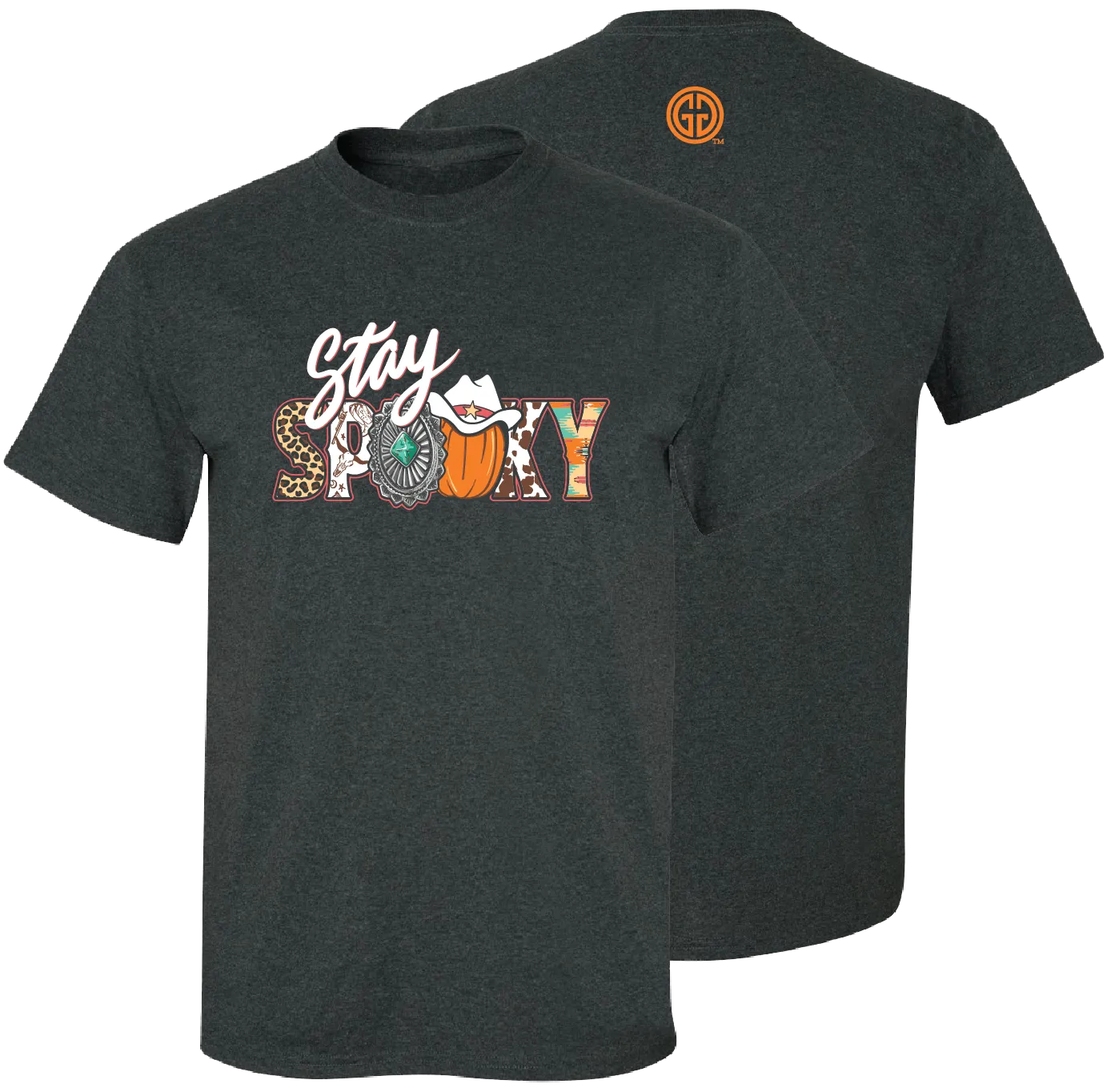 2645 Stay Spooky SS-Dark Heather