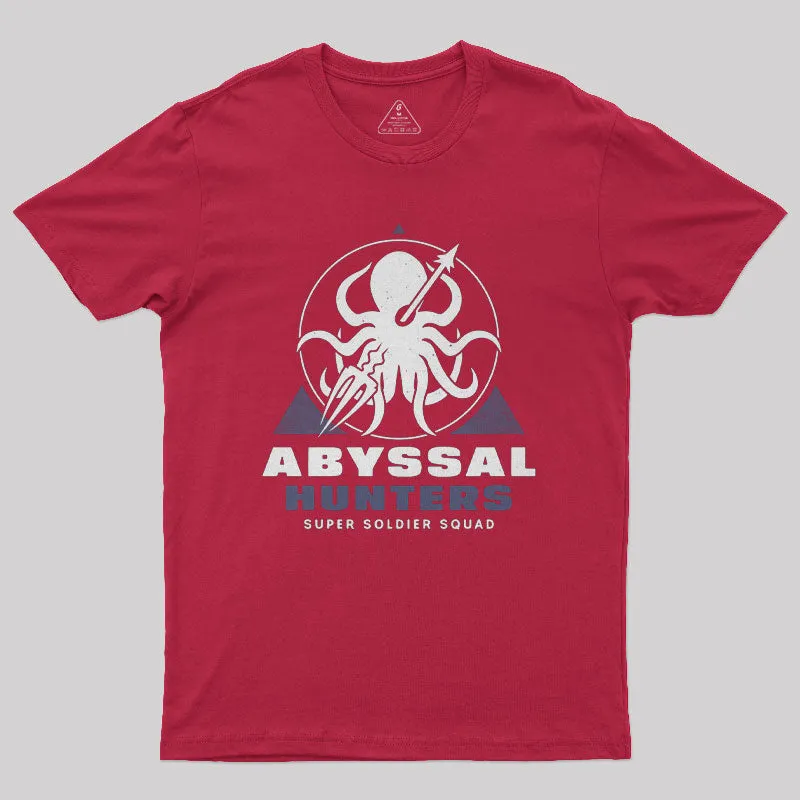 Abyssal Hunters Emblem Nerd T-Shirt