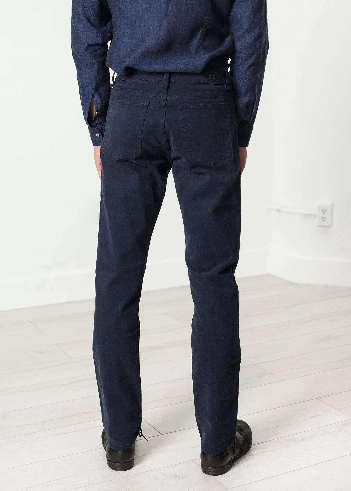 Alex Twill Pant in Navy