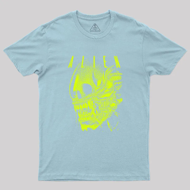 Alien Skull Geek T-Shirt