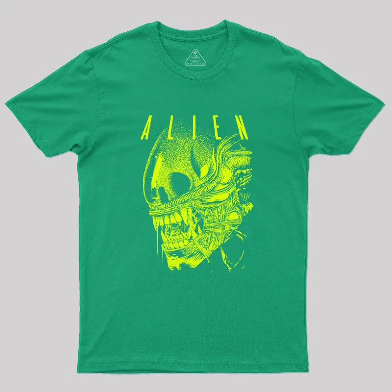 Alien Skull Geek T-Shirt