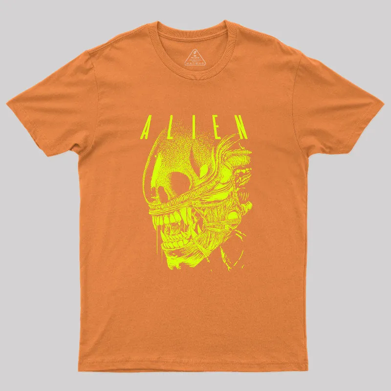 Alien Skull Geek T-Shirt