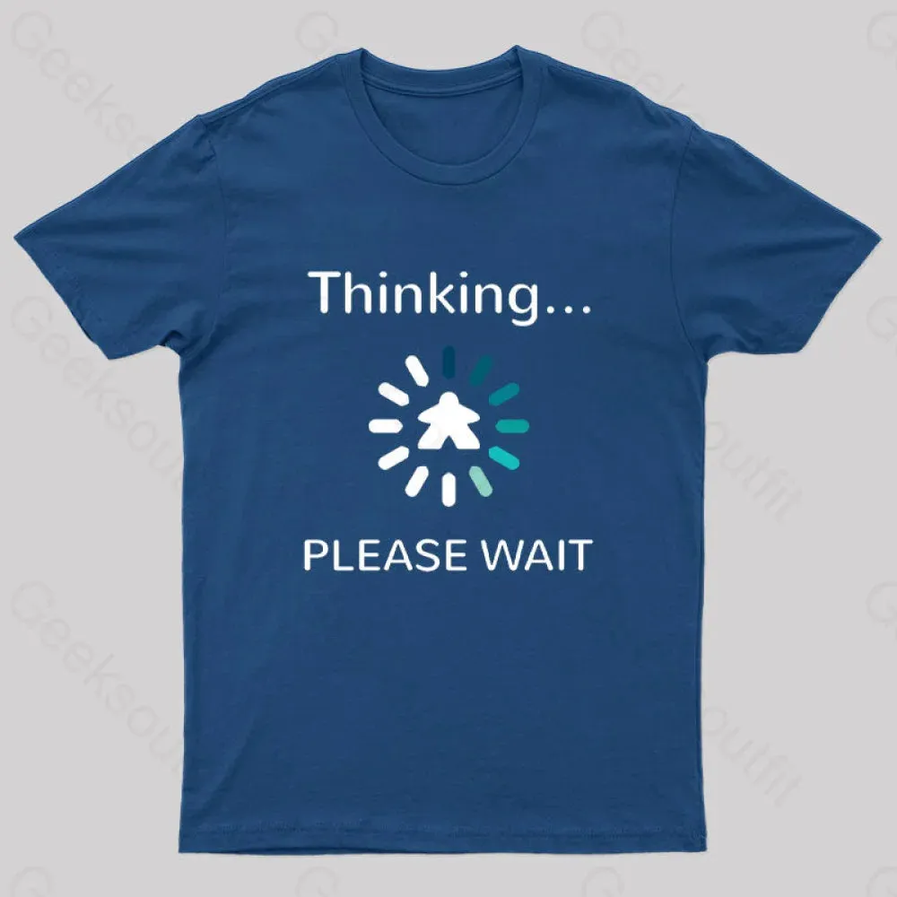 Analysis Paralysis Blue Meeple Board Game T-Shirt