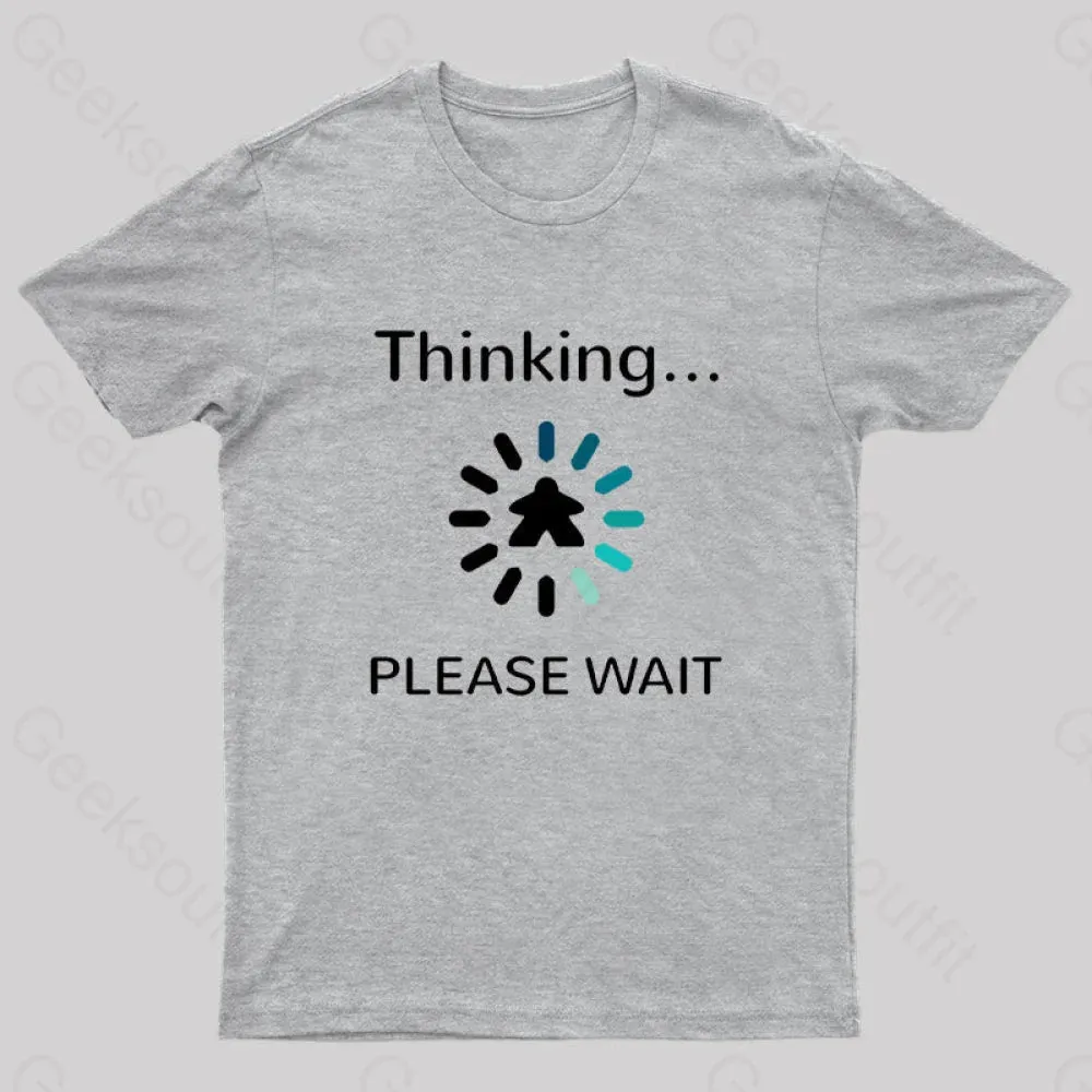 Analysis Paralysis Blue Meeple Board Game T-Shirt