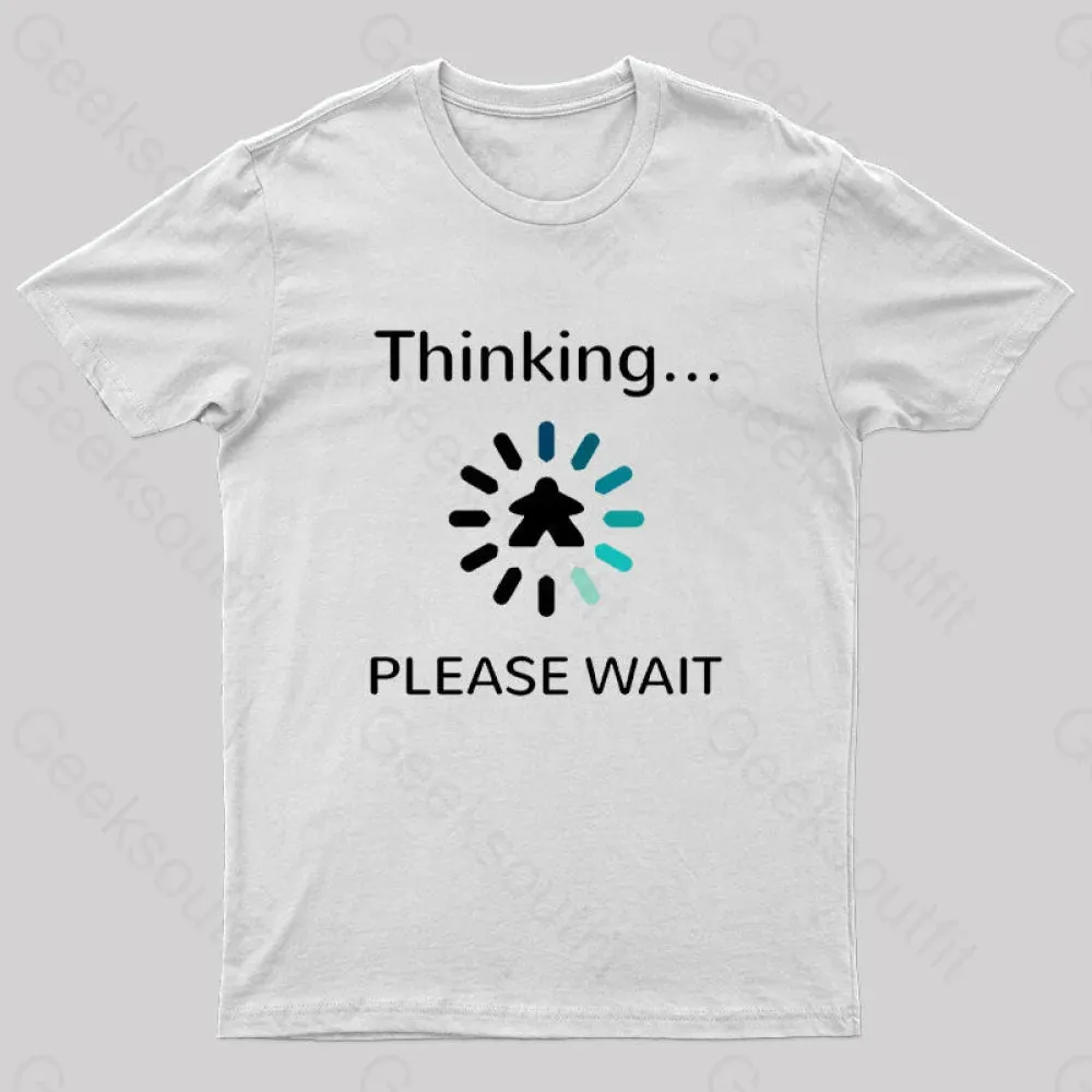 Analysis Paralysis Blue Meeple Board Game T-Shirt