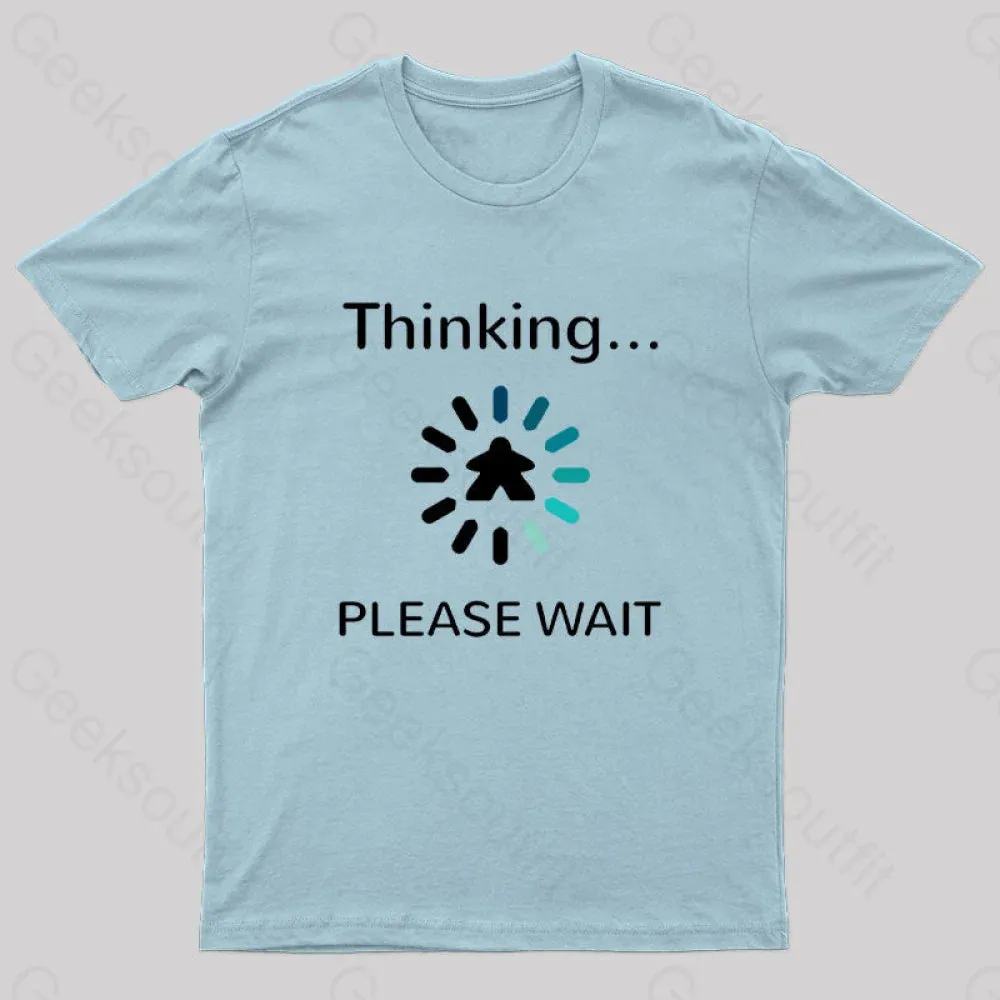 Analysis Paralysis Blue Meeple Board Game T-Shirt