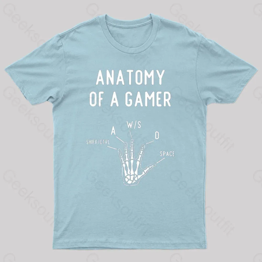 Anatomy of a Gamer Geek T-Shirt