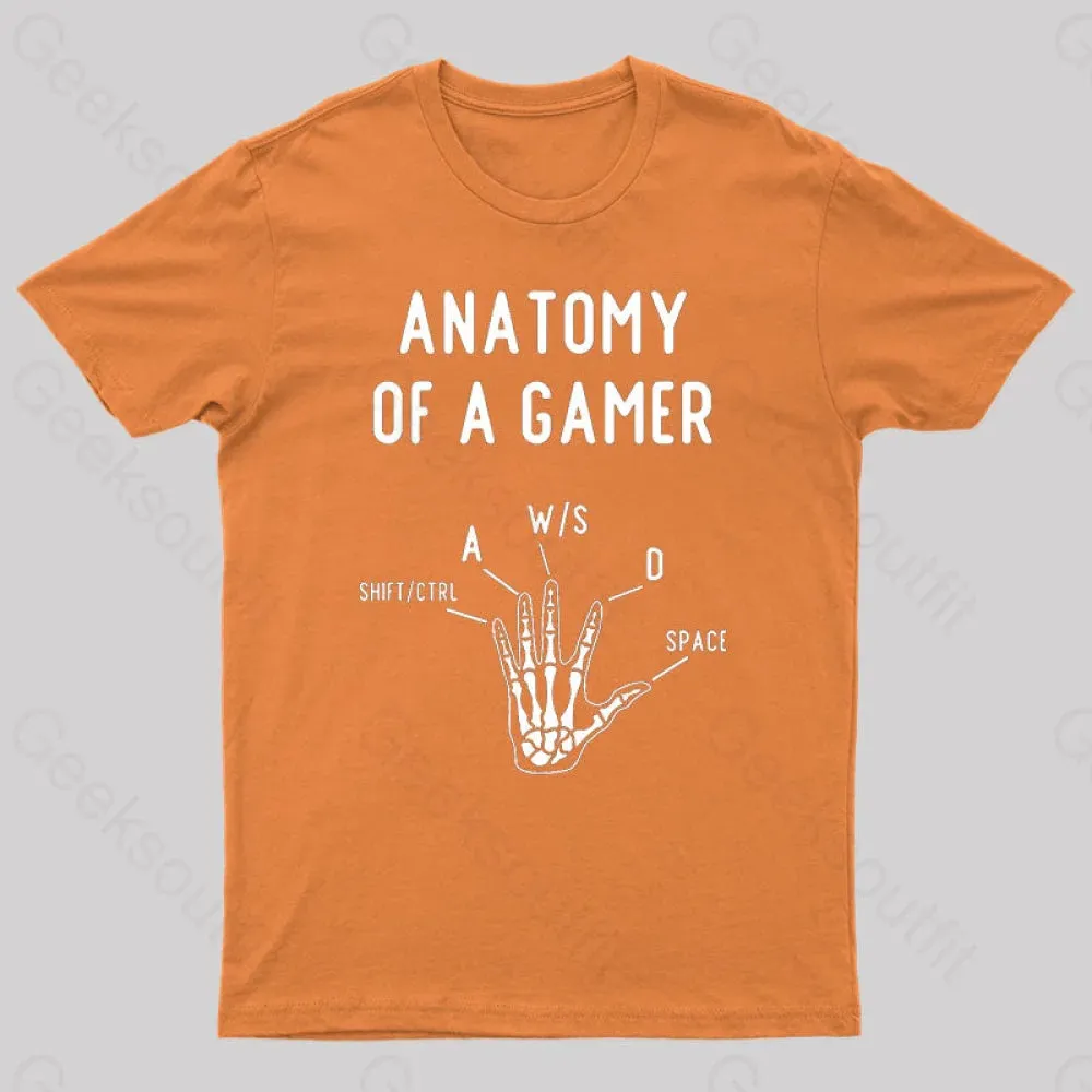 Anatomy of a Gamer Geek T-Shirt