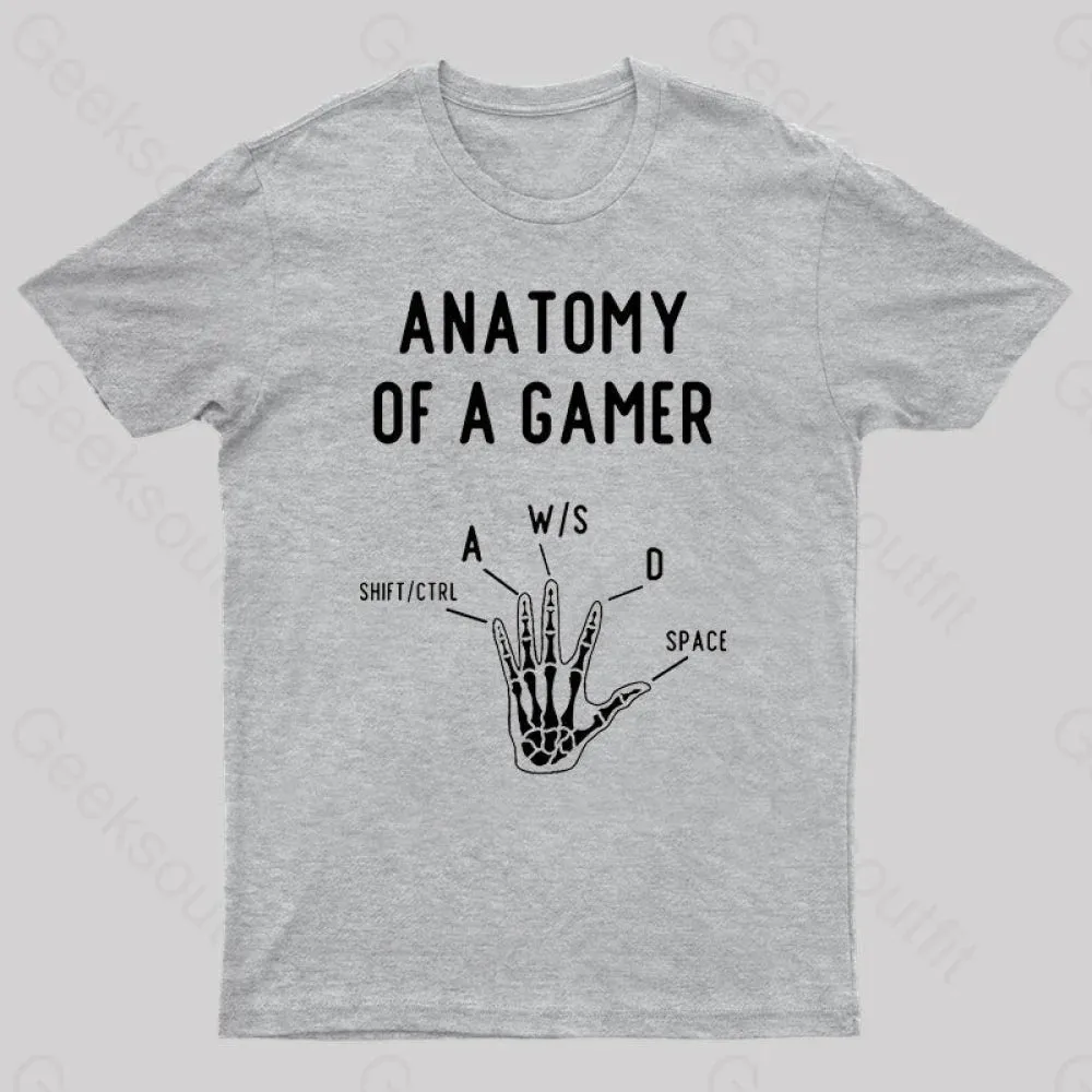 Anatomy of a Gamer Geek T-Shirt