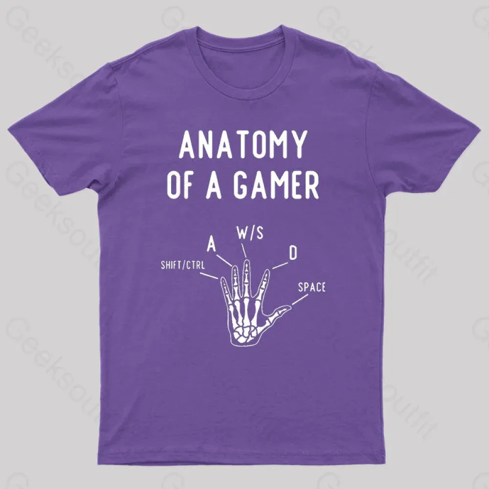 Anatomy of a Gamer Geek T-Shirt