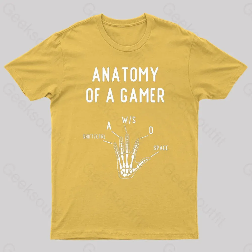 Anatomy of a Gamer Geek T-Shirt