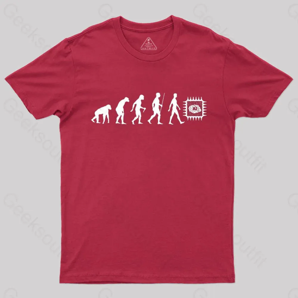 Artificial Intelligence Evolution T-Shirt