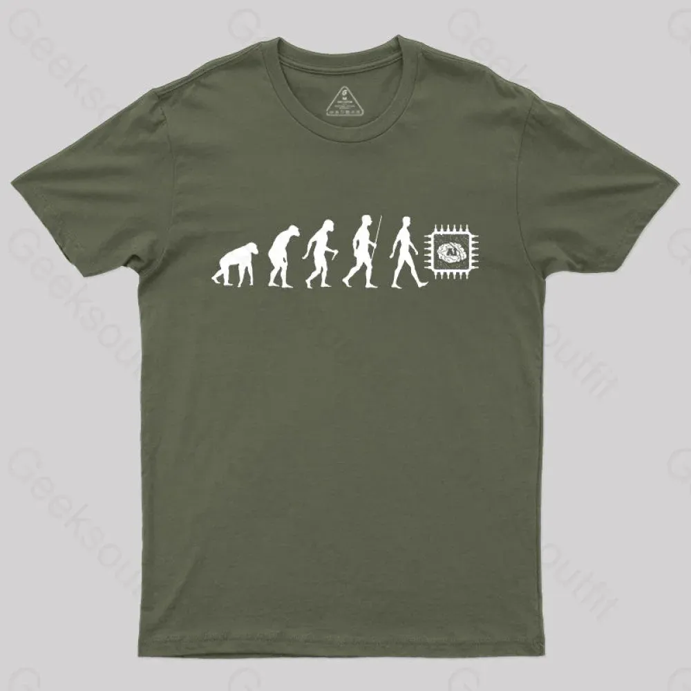 Artificial Intelligence Evolution T-Shirt