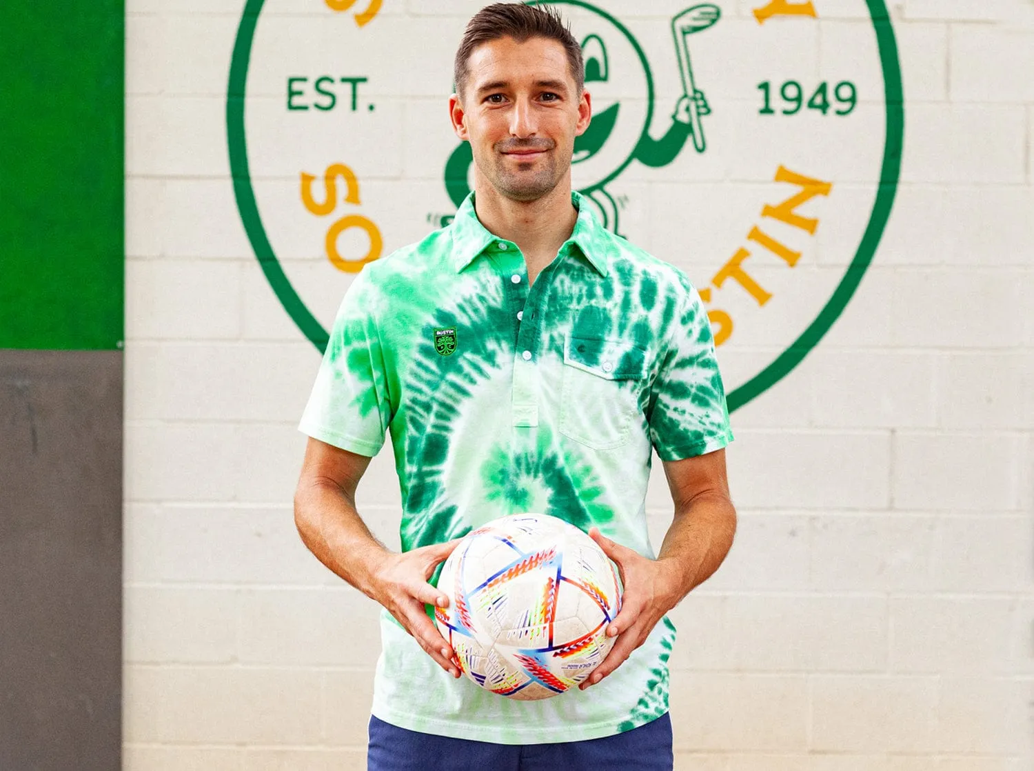 Austin FC - Classic Players Shirt - Badge - Verde Tie-Dye