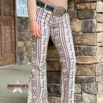 Aztec Bargain Bottom Flare by Rock & Roll