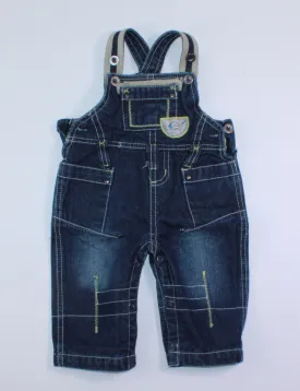 BABY KRICKETS DEMIN OVERALLS 6M EUC