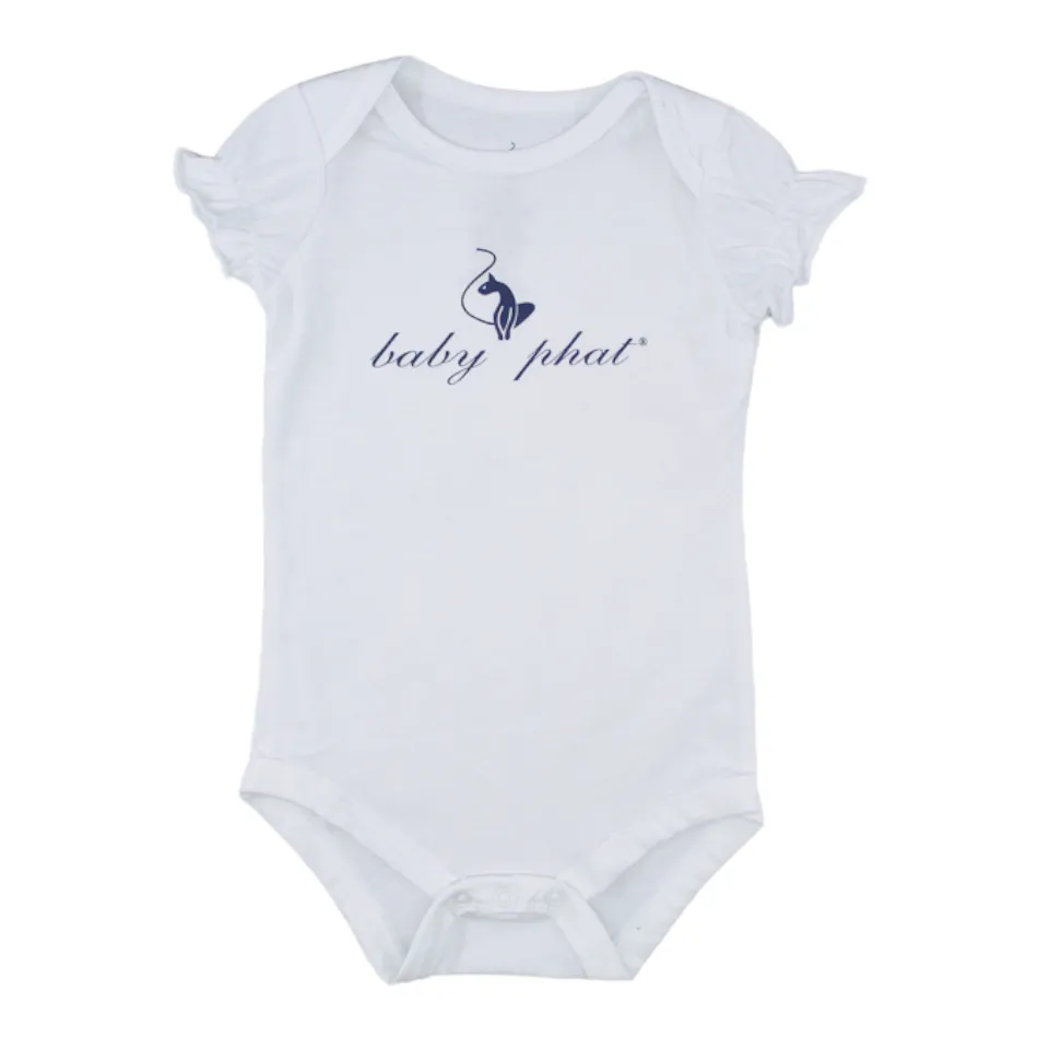 Baby Phat 3 Pc Bodysuit, Leggings And Headband Set - Hearts