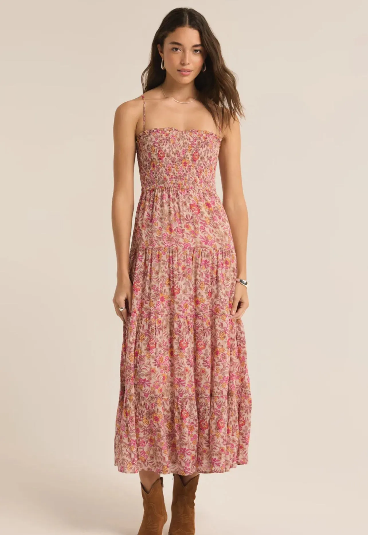 BALOS LIMA FLORAL MAXI DRESS