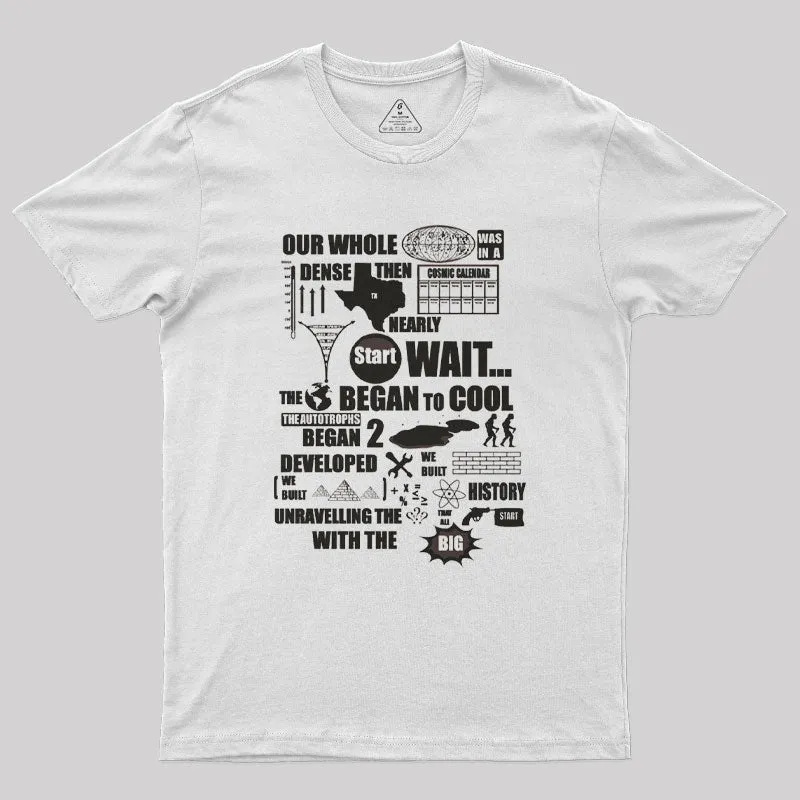 Bang Goes the Theme Song Geek T-Shirt