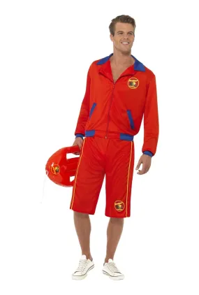 Baywatch Beach Men's Lifeguard Costume