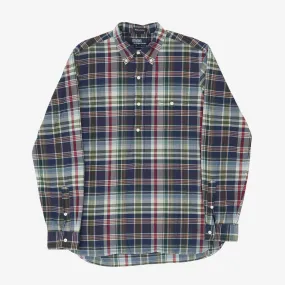 BD Check Madras PO Shirt