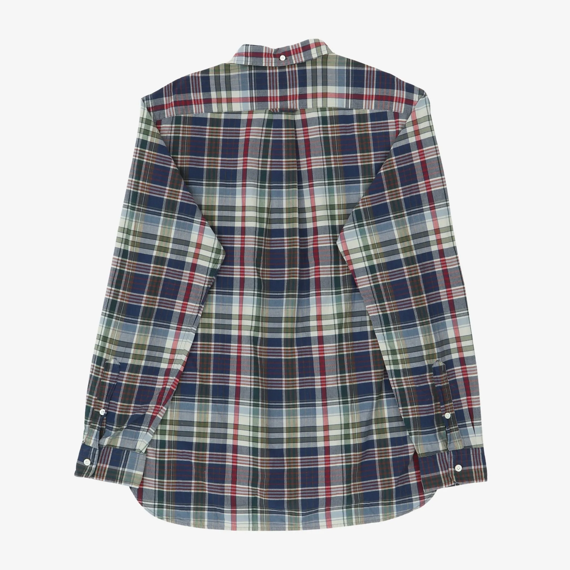 BD Check Madras PO Shirt