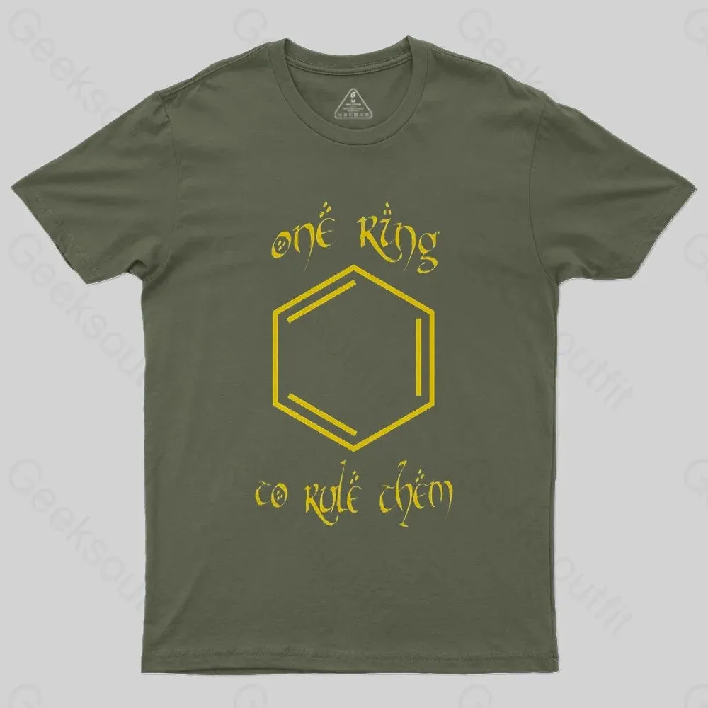 Benzene one ring to rule them T-Shirt