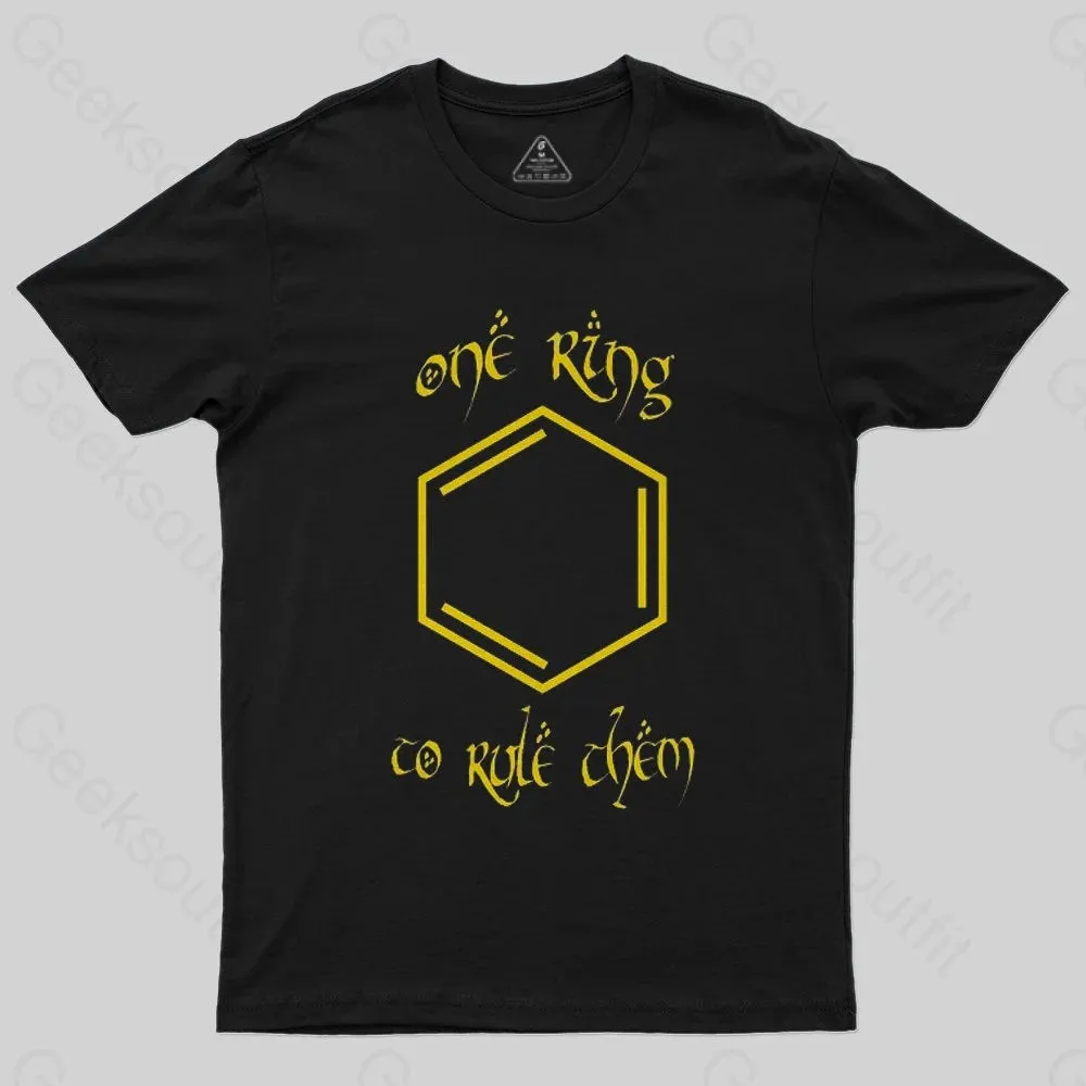 Benzene one ring to rule them T-Shirt