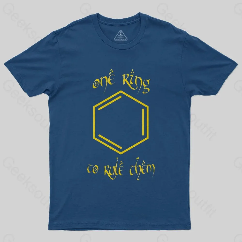 Benzene one ring to rule them T-Shirt