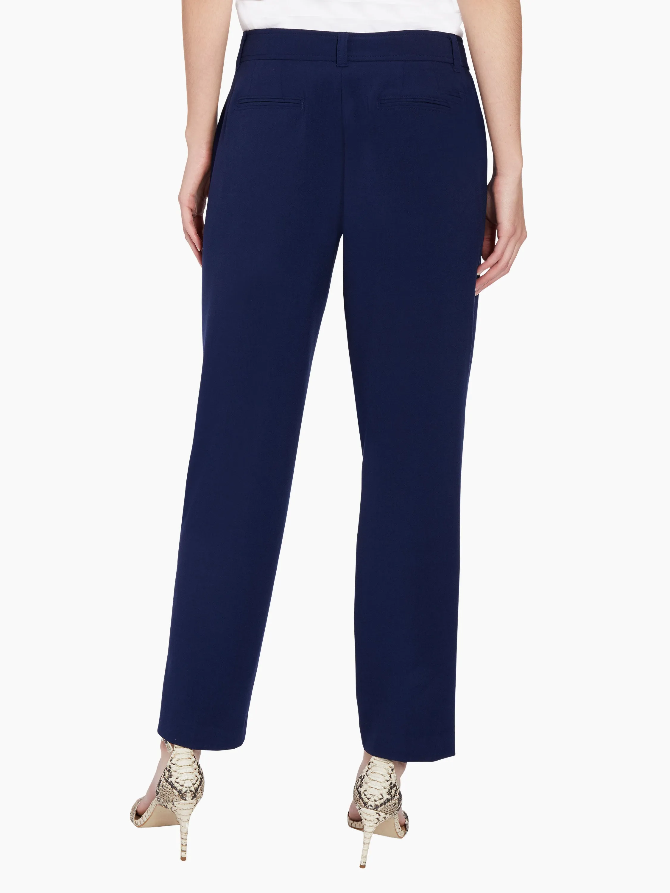 Bi-Stretch Straight Leg Pants