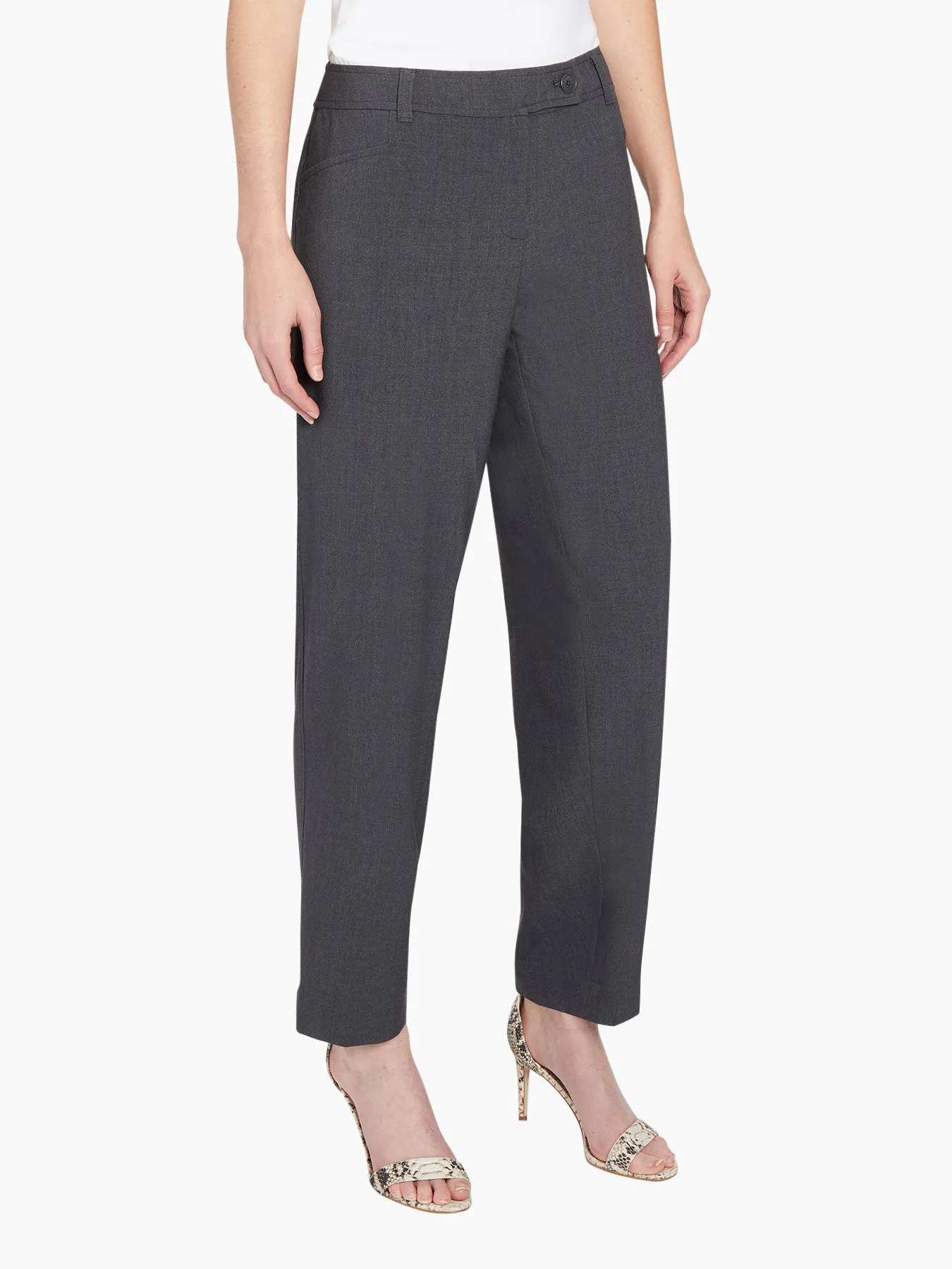 Bi-Stretch Straight Leg Pants