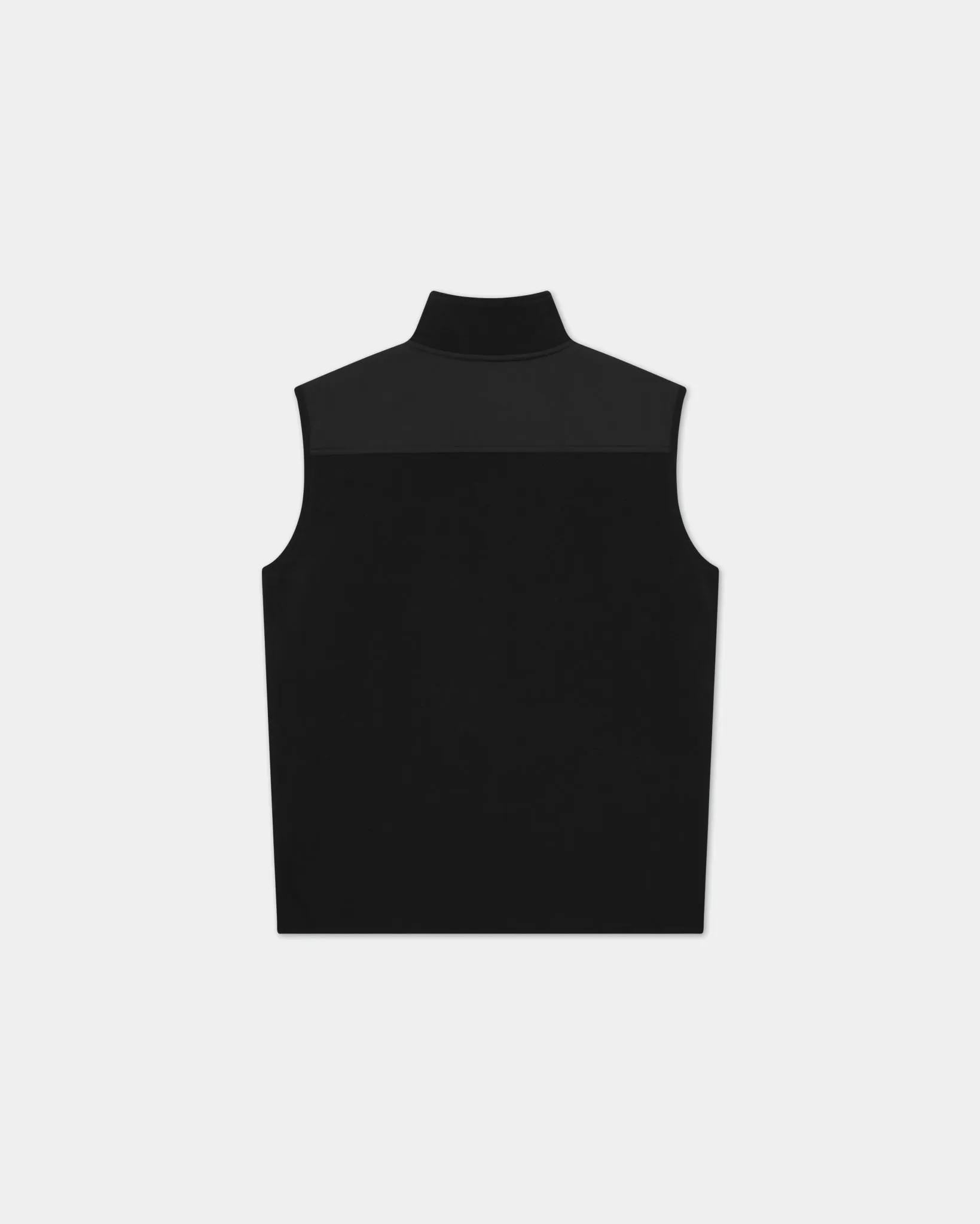 Bishop Fleece Vest, Men - Black Onyx