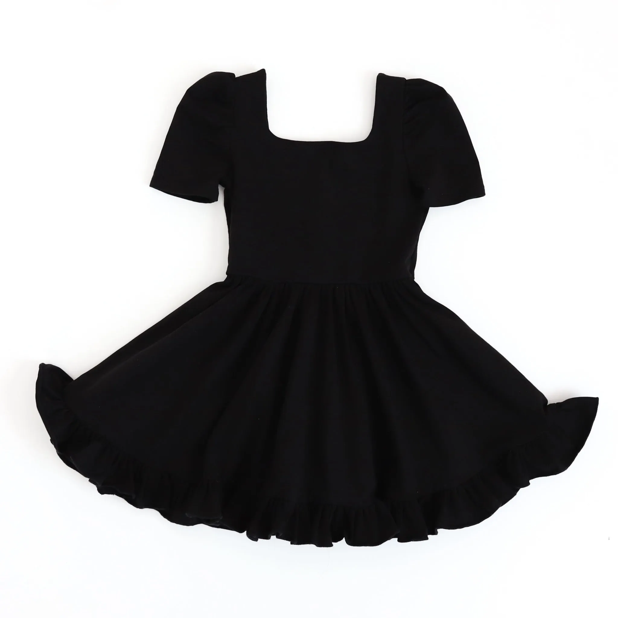 Black Mod Twirl Dress