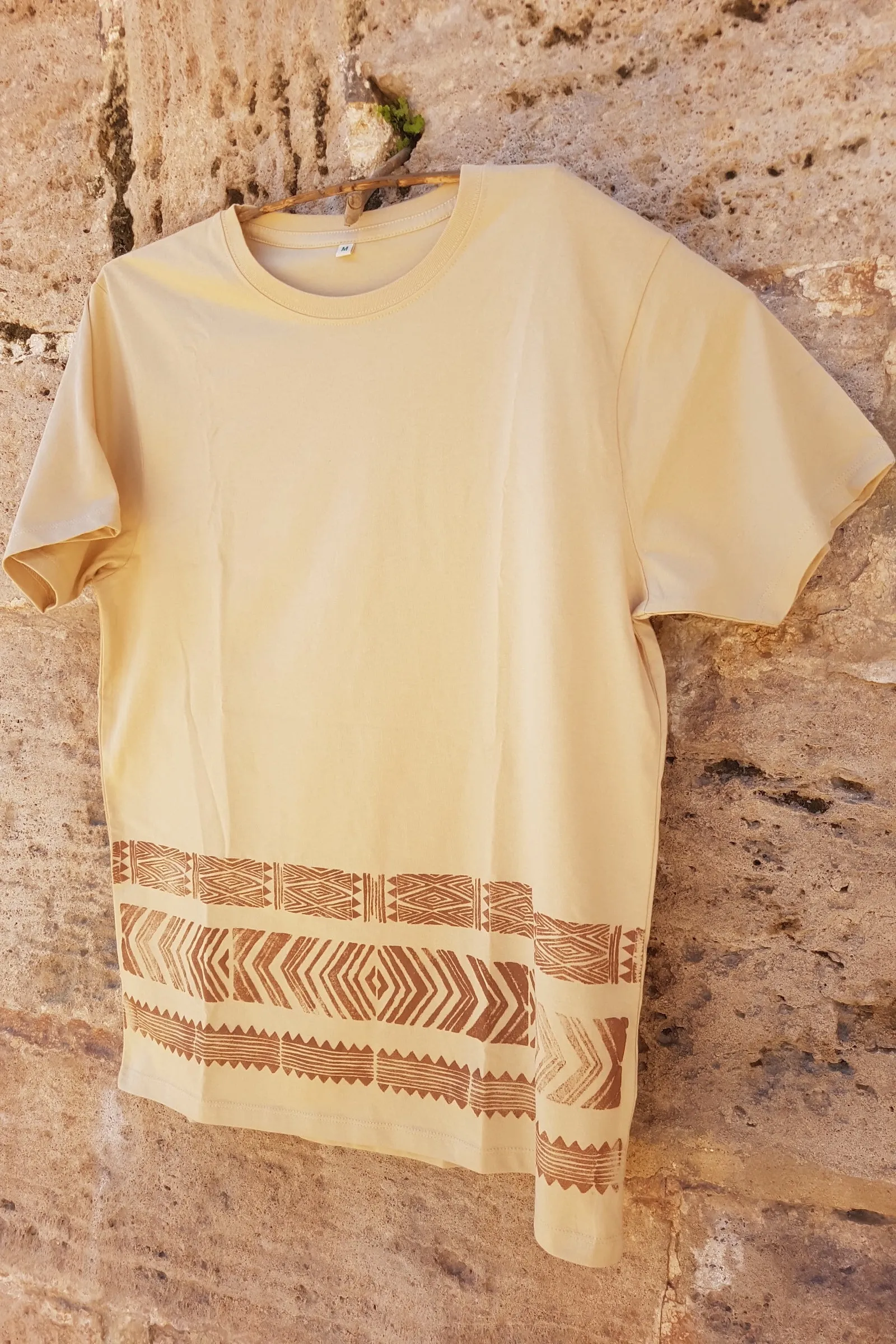 Block Printed T-Shirt ⫸⫸ Organic Cotton ⫸⫸ Arrows