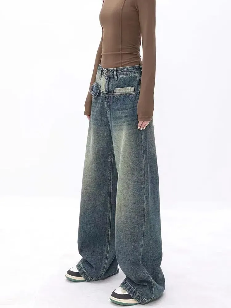 Blue Trashy 2000s Baggy Women Vintage Y2K Oversize Denim Pant