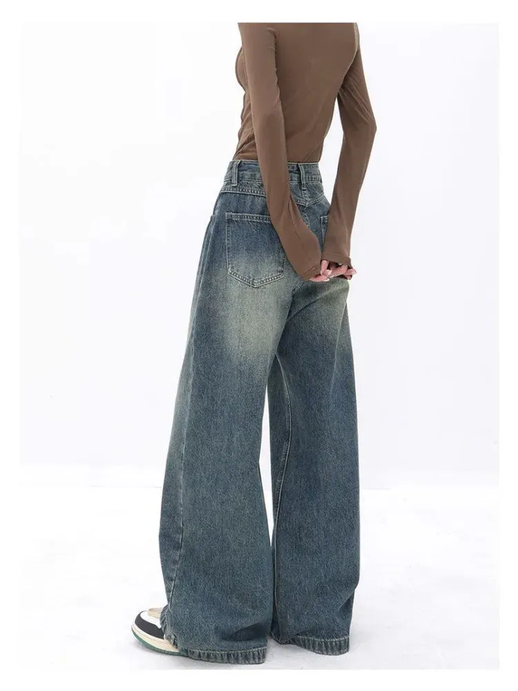 Blue Trashy 2000s Baggy Women Vintage Y2K Oversize Denim Pant