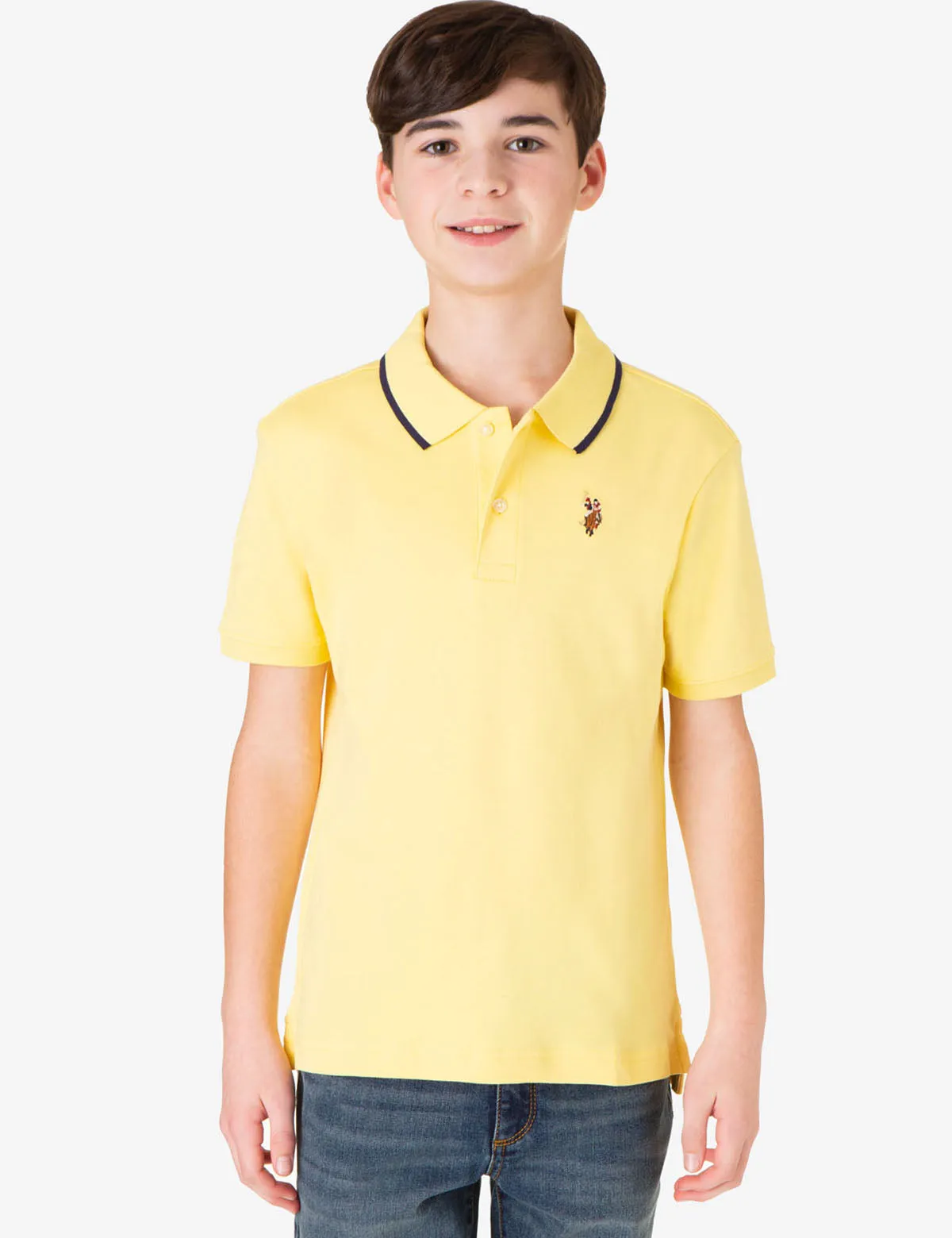 BOYS INTERLOCK POLO SHIRT