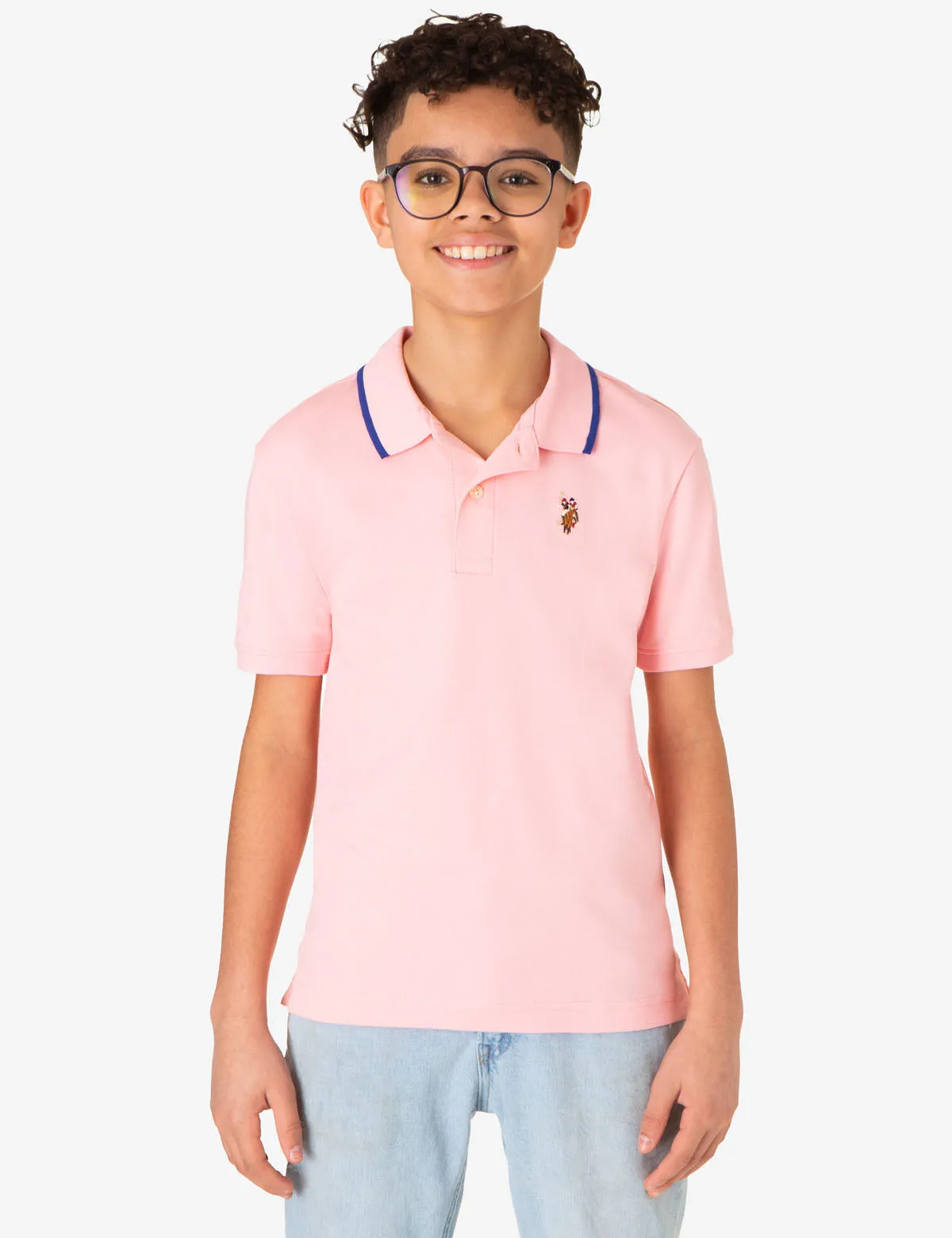 BOYS INTERLOCK POLO SHIRT