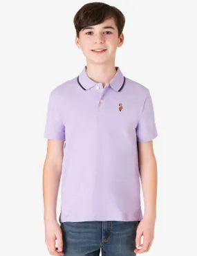 BOYS INTERLOCK POLO SHIRT