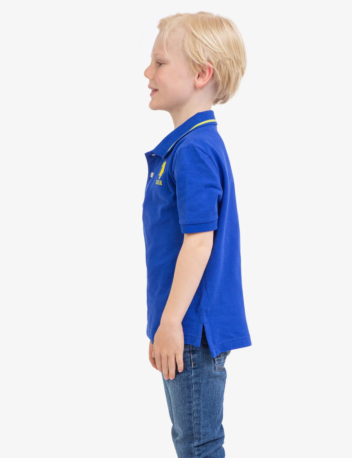 BOYS PIQUE POLO SHIRT