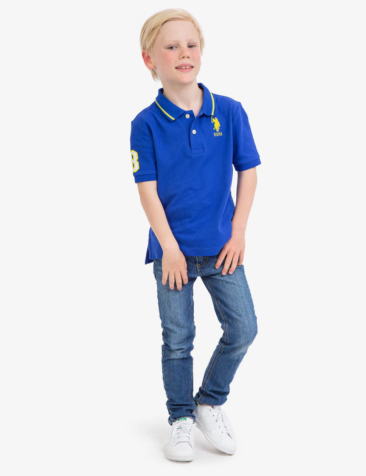 BOYS PIQUE POLO SHIRT