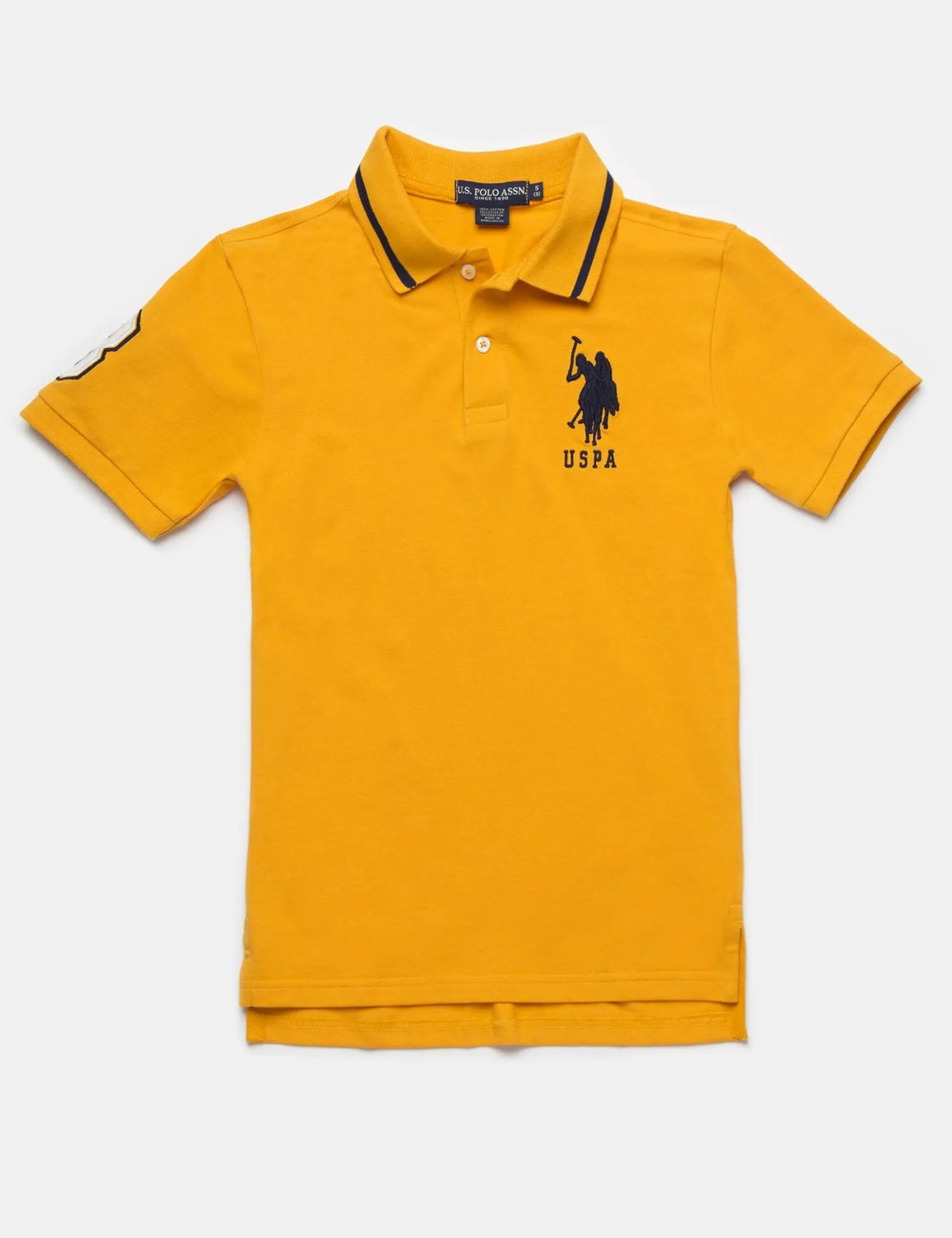 BOYS SOLID POLO SHIRT