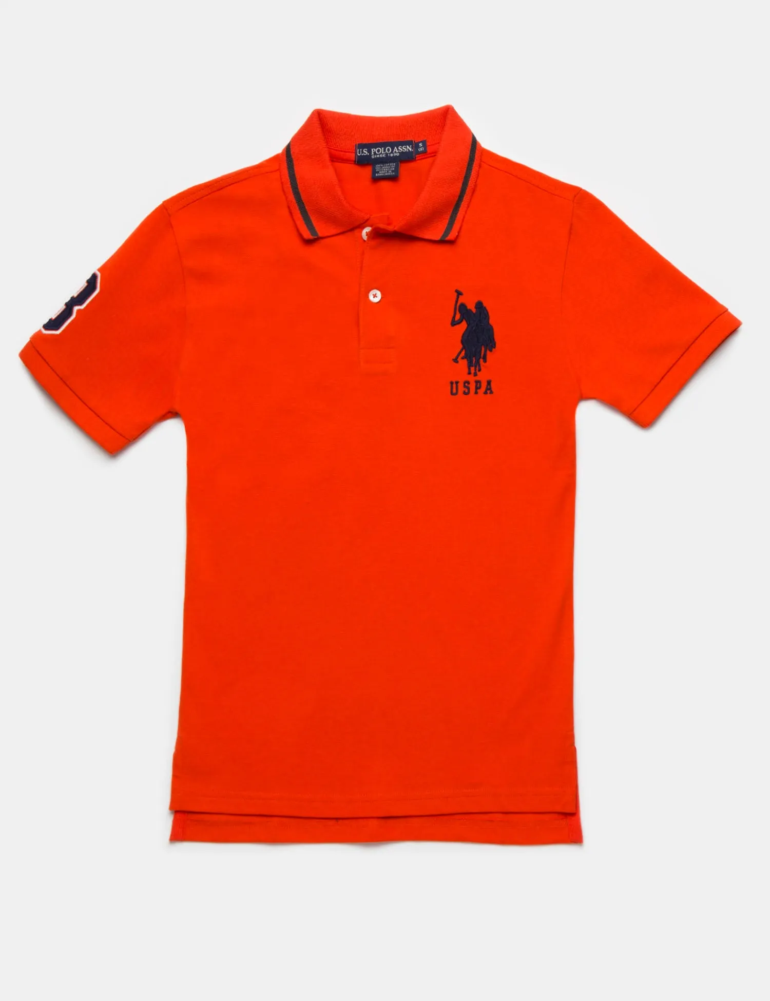 BOYS SOLID POLO SHIRT