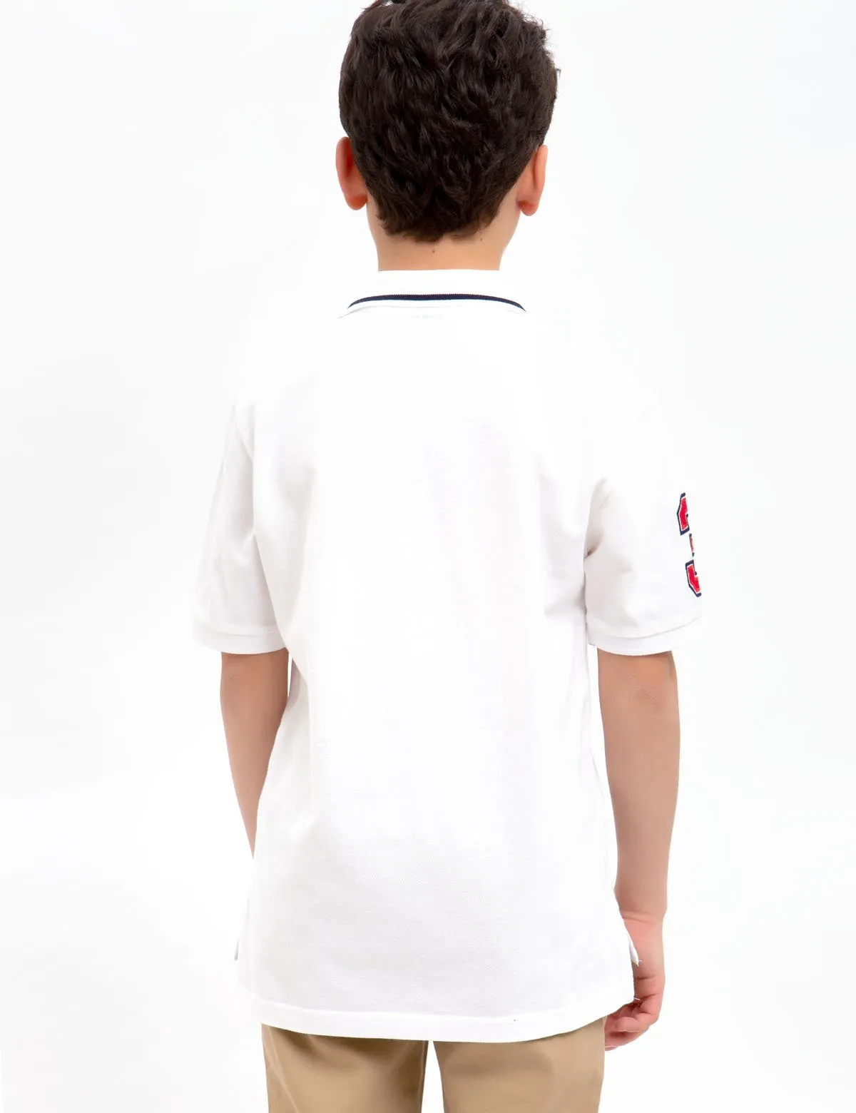 BOYS SOLID POLO SHIRT