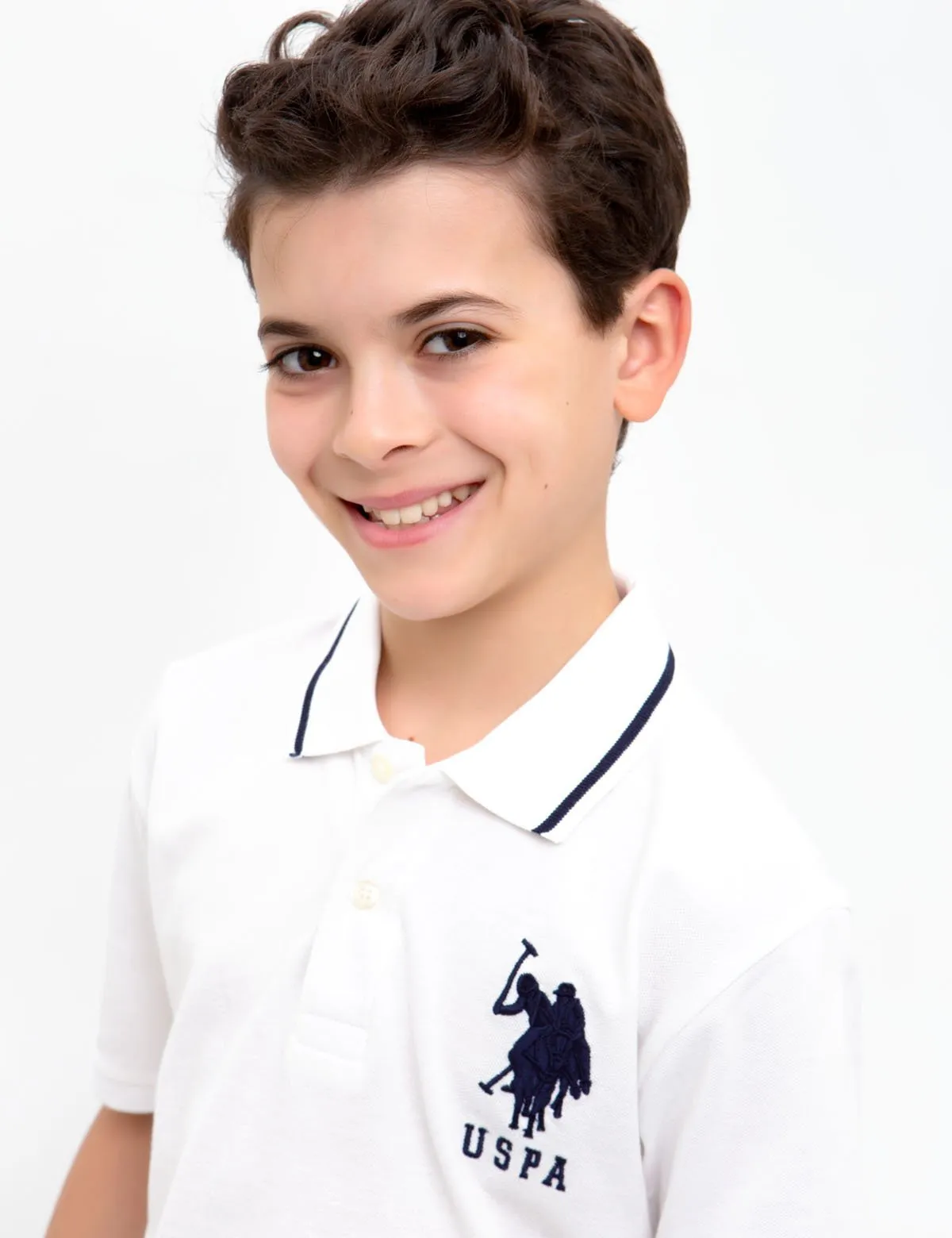 BOYS SOLID POLO SHIRT