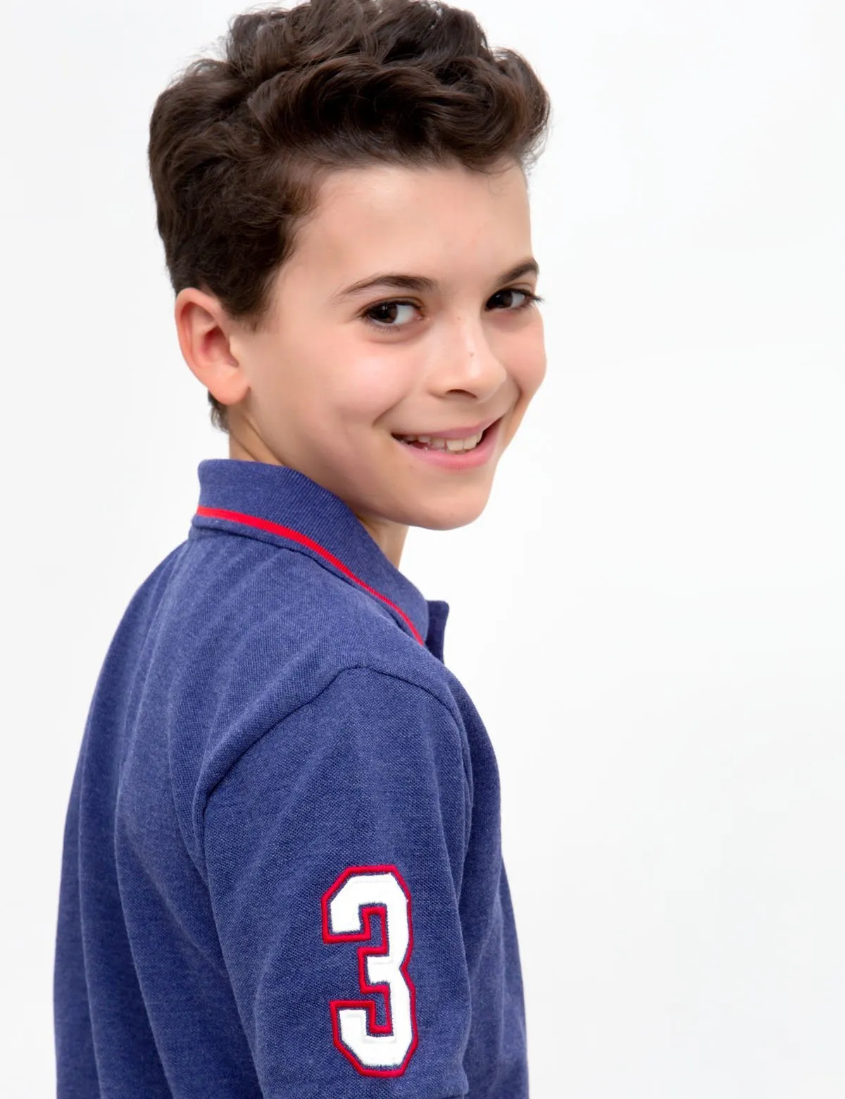 BOYS SOLID POLO SHIRT