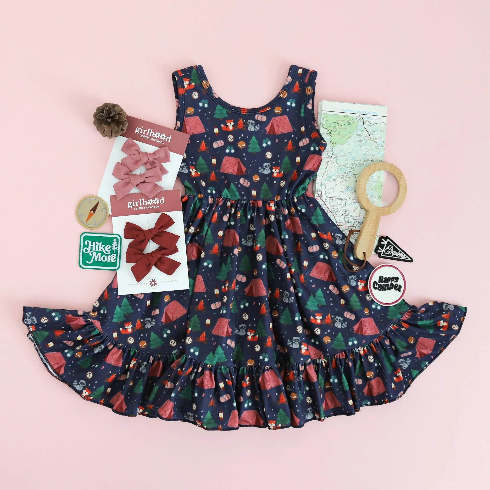 Camp Girlhood Sleeveless Charm Dress