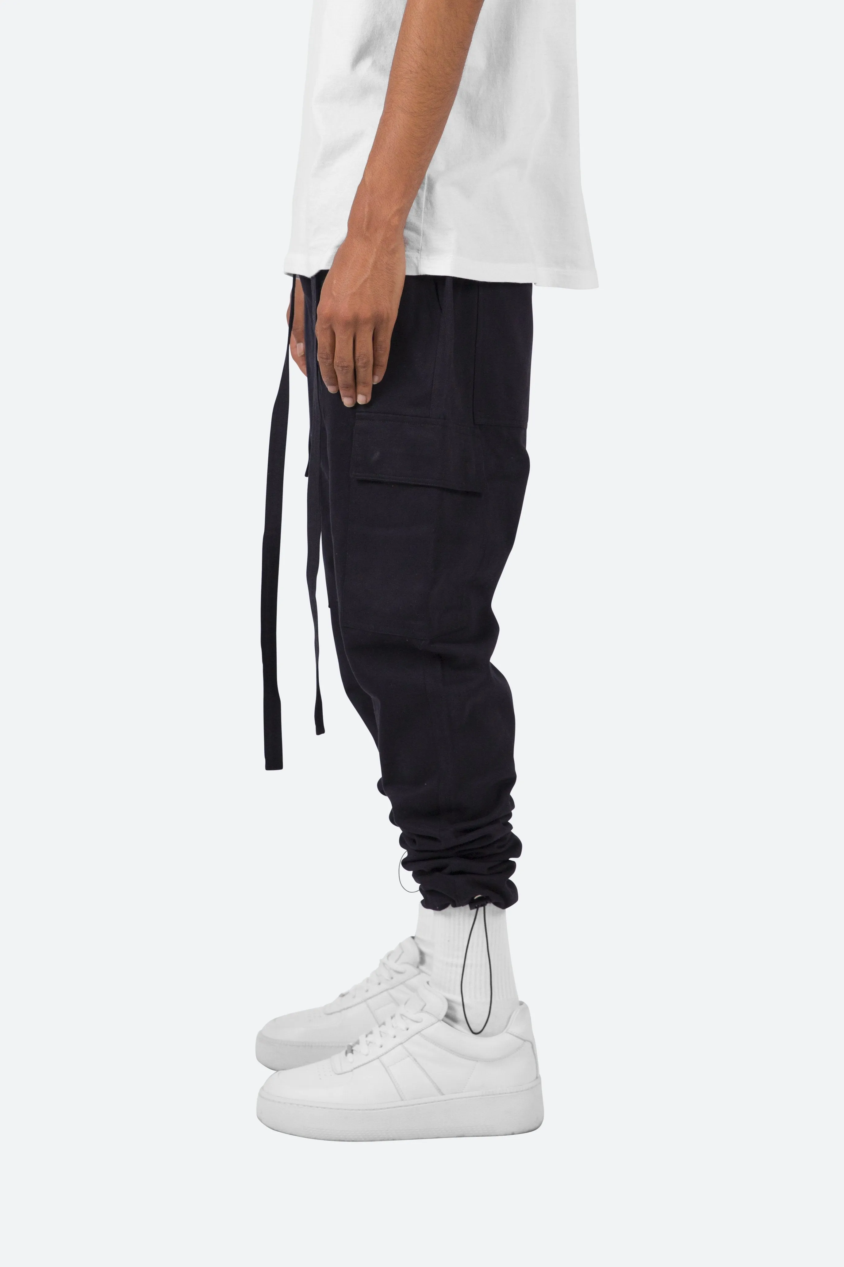 Cargo Lounge Pants - Black