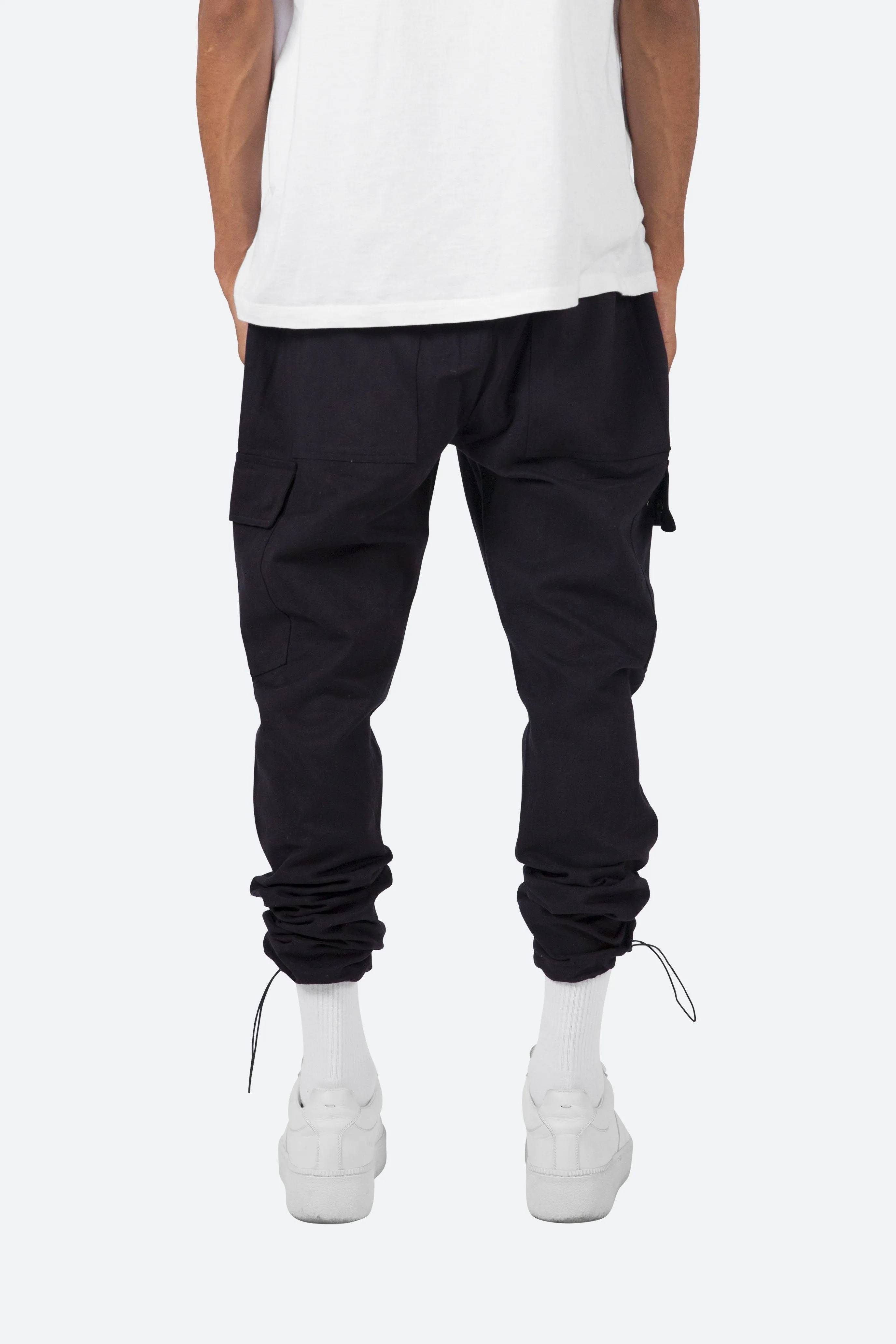 Cargo Lounge Pants - Black