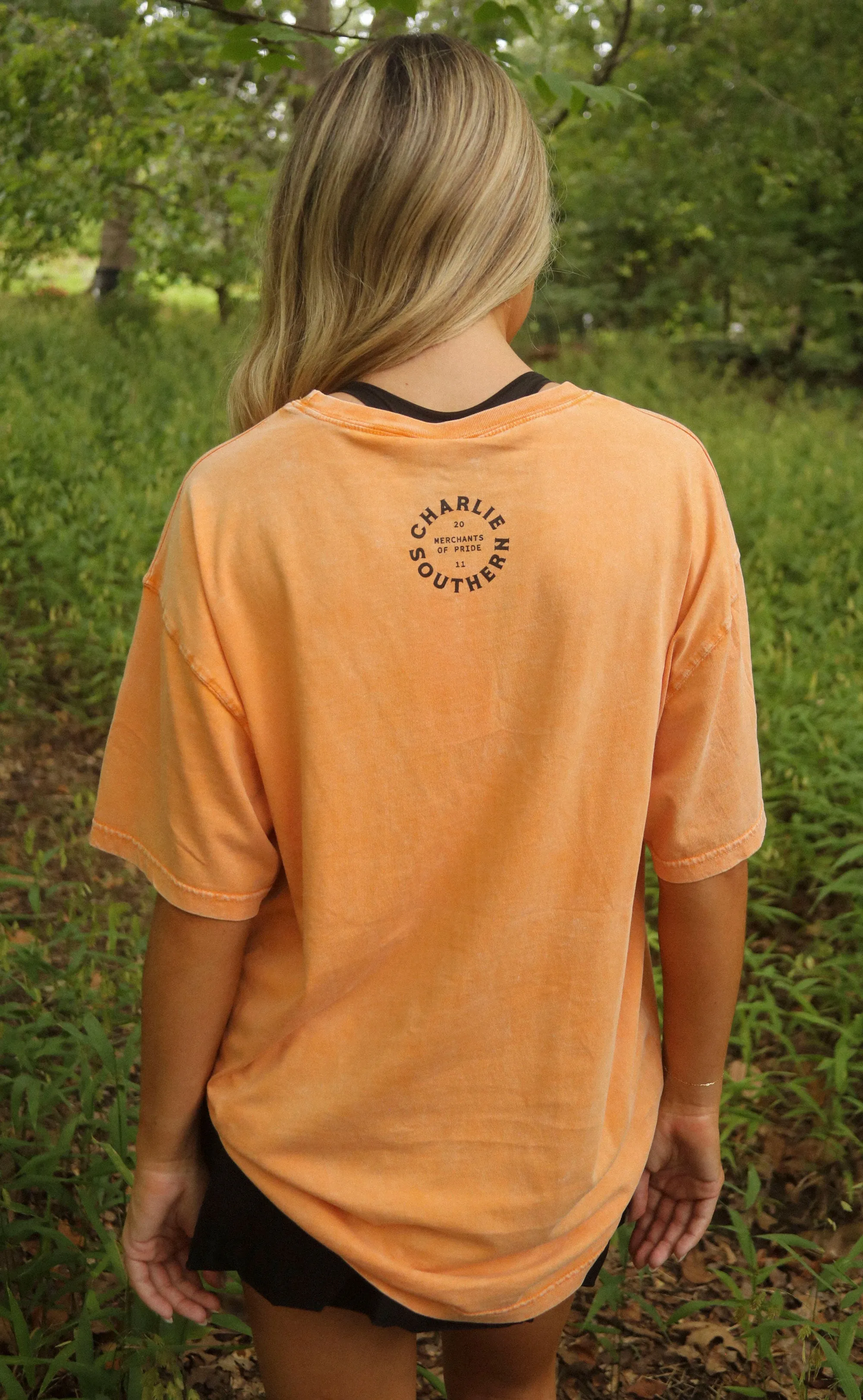 charlie southern: pumpkin band tee